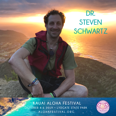 Don't miss Dr. Steven Schwartz at Kauai Aloha Festival October 4-6 2019!