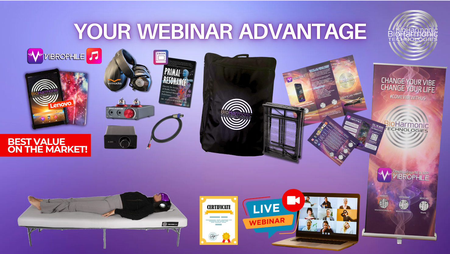 PACKAGE | VIBE PRO + START A BUSINESS WITH YOUR VIBE TRAINING