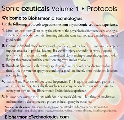 Sonic-ceuticals Volume 1